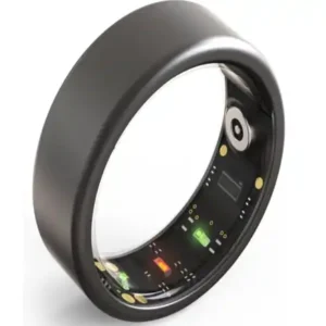 【モノ批評誌「MONOQLO」ベストバイ受賞】 スマートリング monomam ring 健康管理 iPhone対応 睡眠記録 運動記録 (BLACK) (12号（内周 52mm) 色:ブラック
