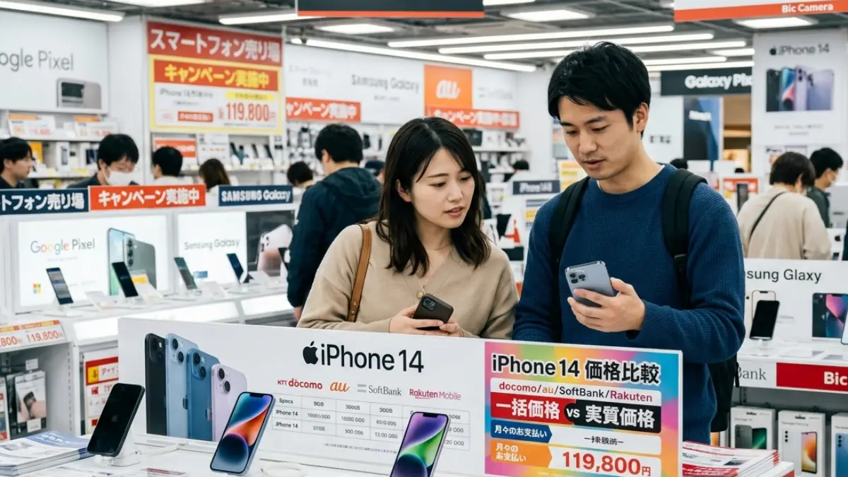 iPhone14 どこで買うべき？家電量販店やオンラインショップでの賢い選択