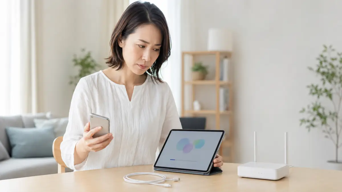 iPad クイックスタートできない理由と手動設定方法を解説