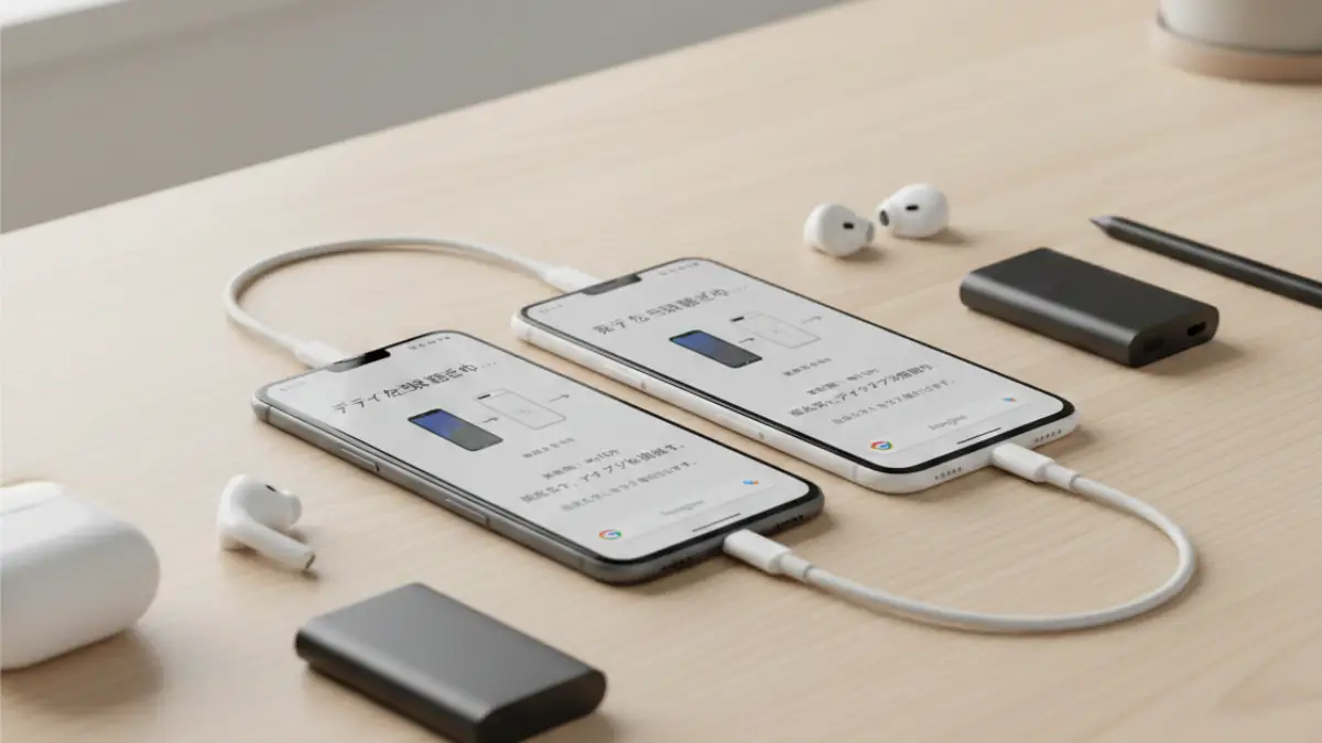 Pixelの機種変更でデータ移行を失敗しない手順と注意点（ケーブル・無線対応）