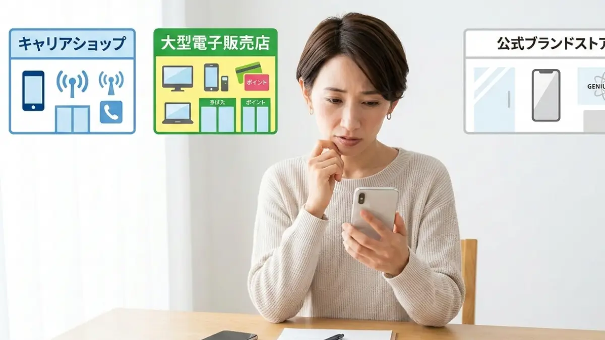 iPhoneどこで買うのがお得？機種変更を成功させる購入先ガイド