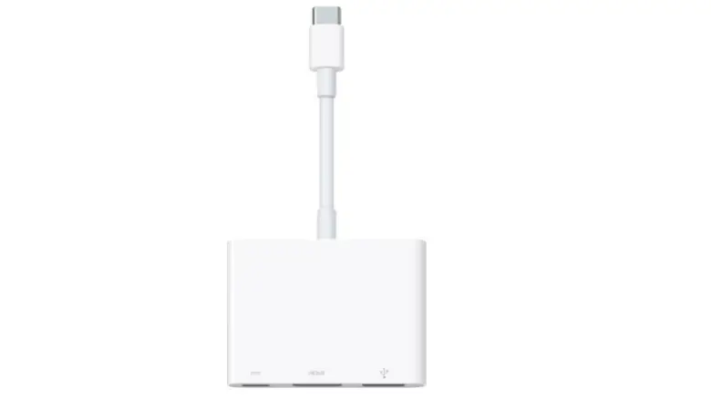 Apple純正 USB-C Digital AV Multiportアダプタ(HDMI出力・USB-A・USB-Cポート搭載)