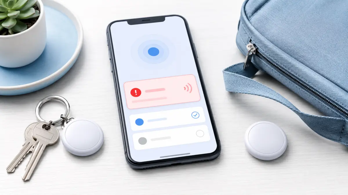 エアタグ うるさいときに自分のAirTagか知らないAirTagか確認する画像