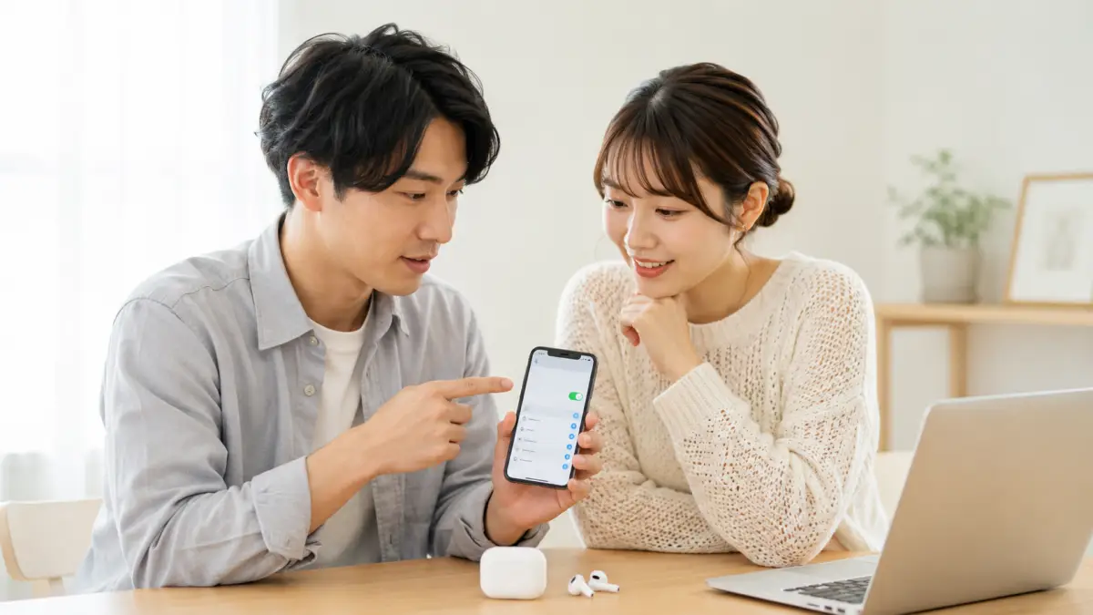 GLIDiCワイヤレス イヤホン接続方法とペアリングの詳細な手順