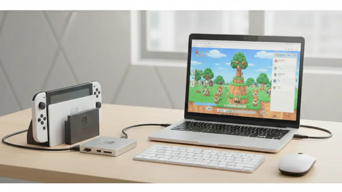 Switchをパソコンに映す方法｜必要な機材とできること・できないことを整理