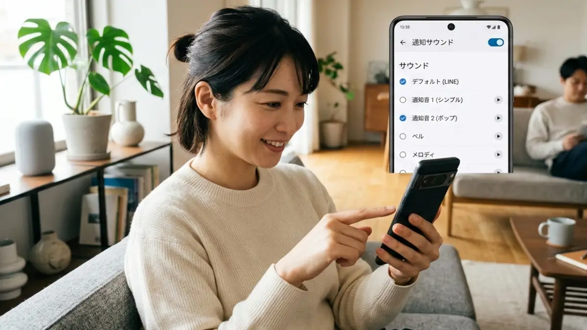 l LINE通知音が鳴らない原因と設定方法