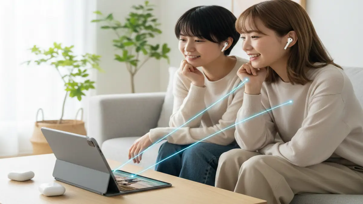 AirPods 2台目 接続 iPadで音楽共有する方法と注意点