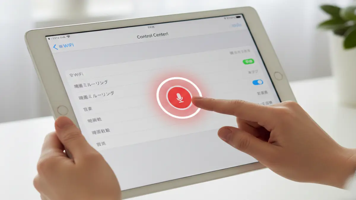 iPad 画面 録画できない原因と対策！設定変更で解決する方法
