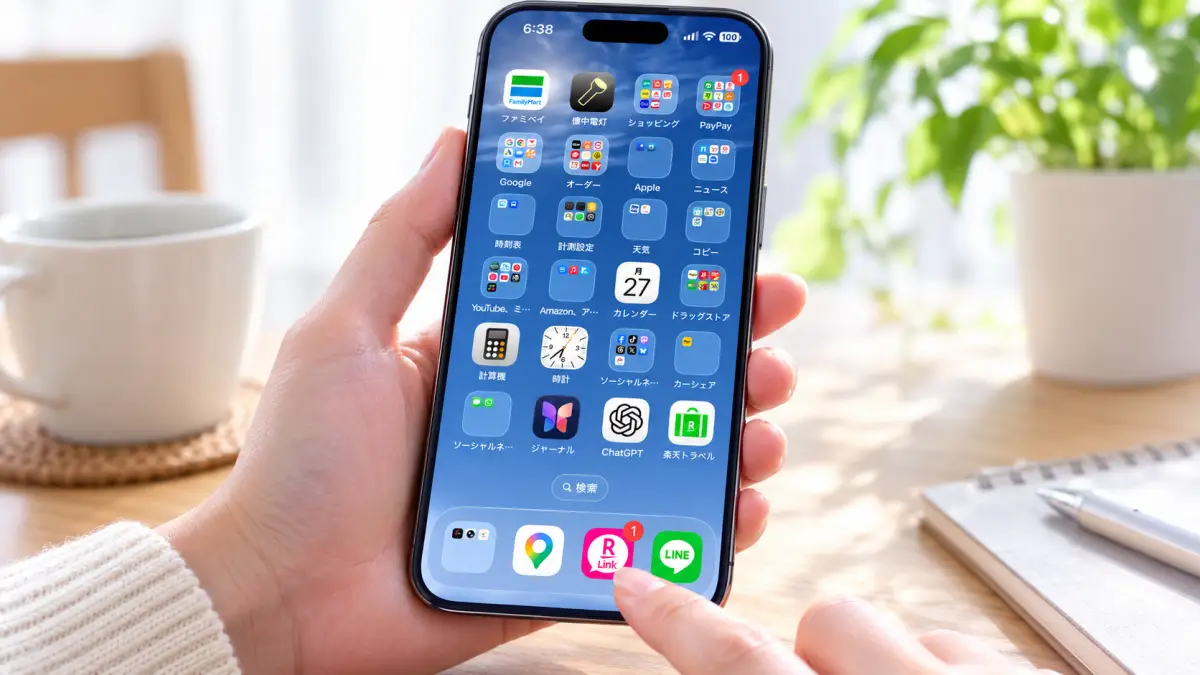 iPhone16 ホーム画面の便利な設定と整理術！使いやすくするポイント
