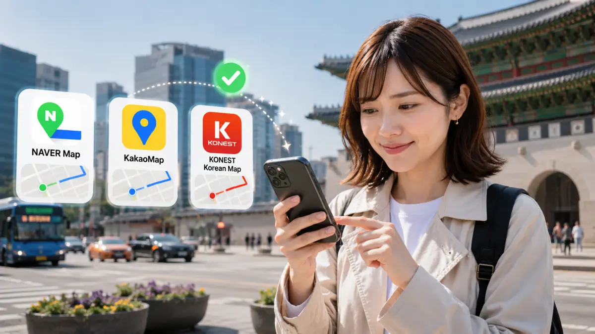 韓国 グーグルマップは使えない？今すぐ分かる最適な対処法