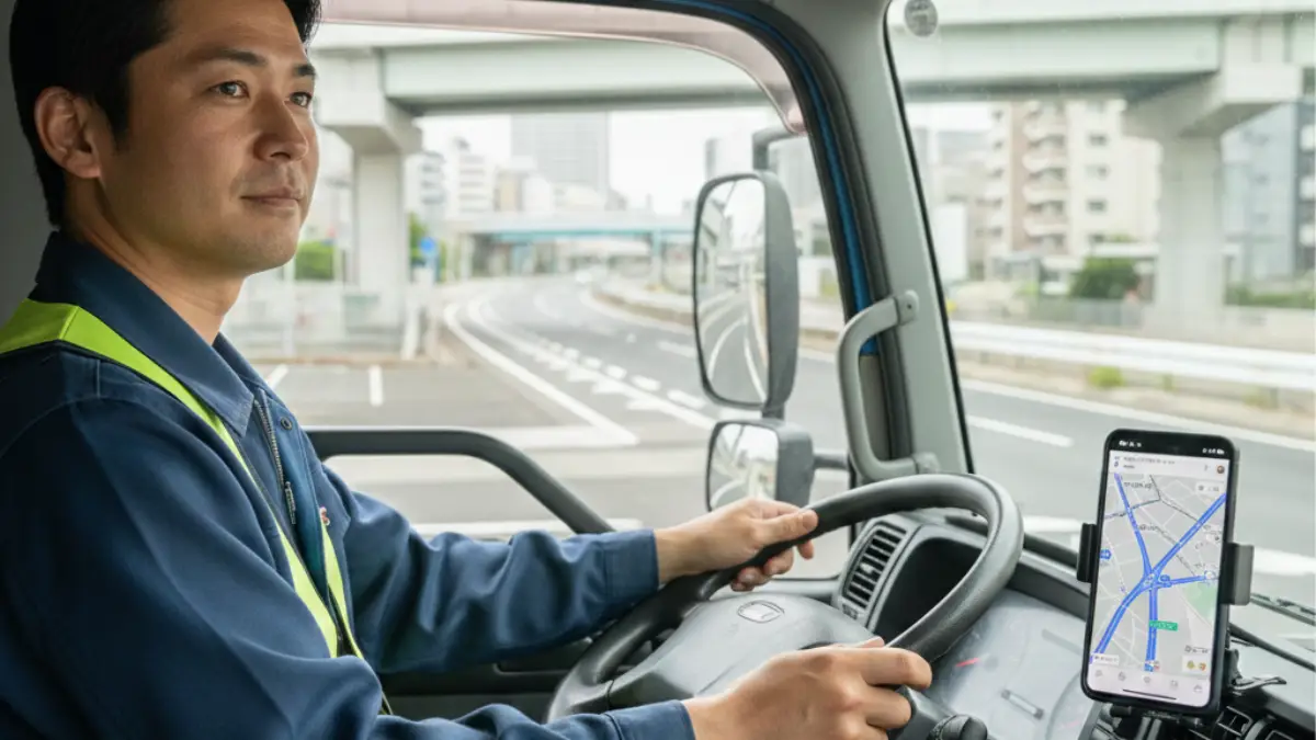 グーグルマップ 大型車無料の限界と専用ナビアプリの違いとは