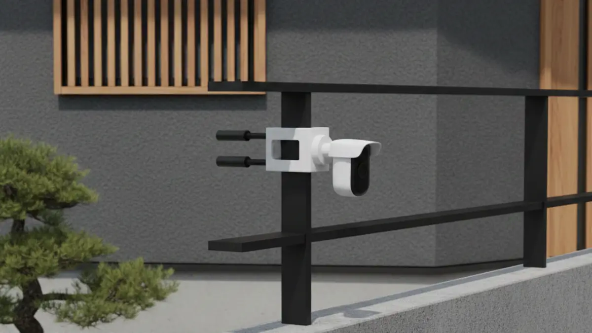 防犯カメラで壁に穴を開けたくない人のための設置方法と選び方