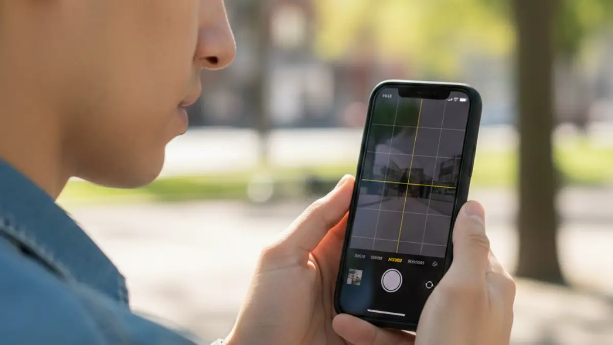 iPhoneカメラ グリッド線消す設定手順と便利な使い方