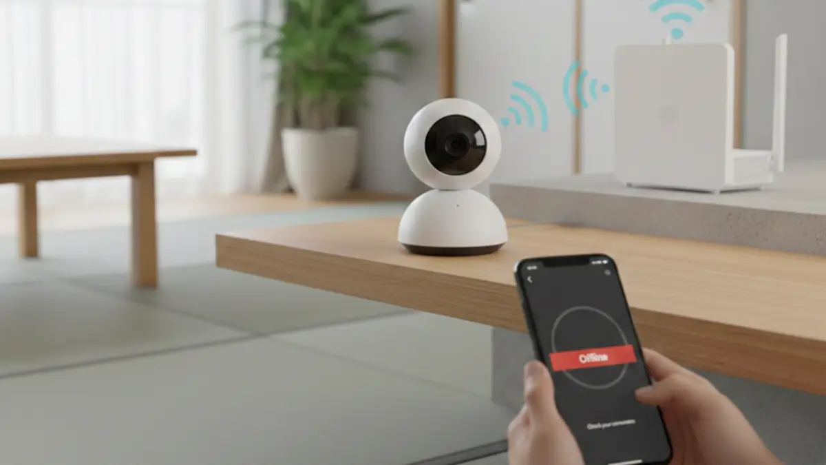スマートホーム カメラオフラインの原因と対策｜接続できない時の設定・復旧のコツ