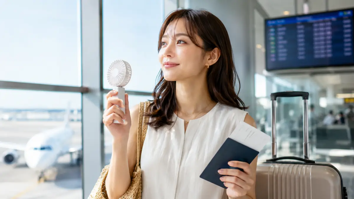 ハンディファン飛行機持ち込みOK？規定と注意点を徹底解説