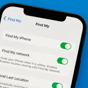 iPhoneを探すオフにできない時の設定画面のイメージ
