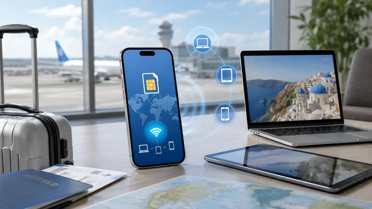 海外eSIM テザリングで快適ネット環境を実現