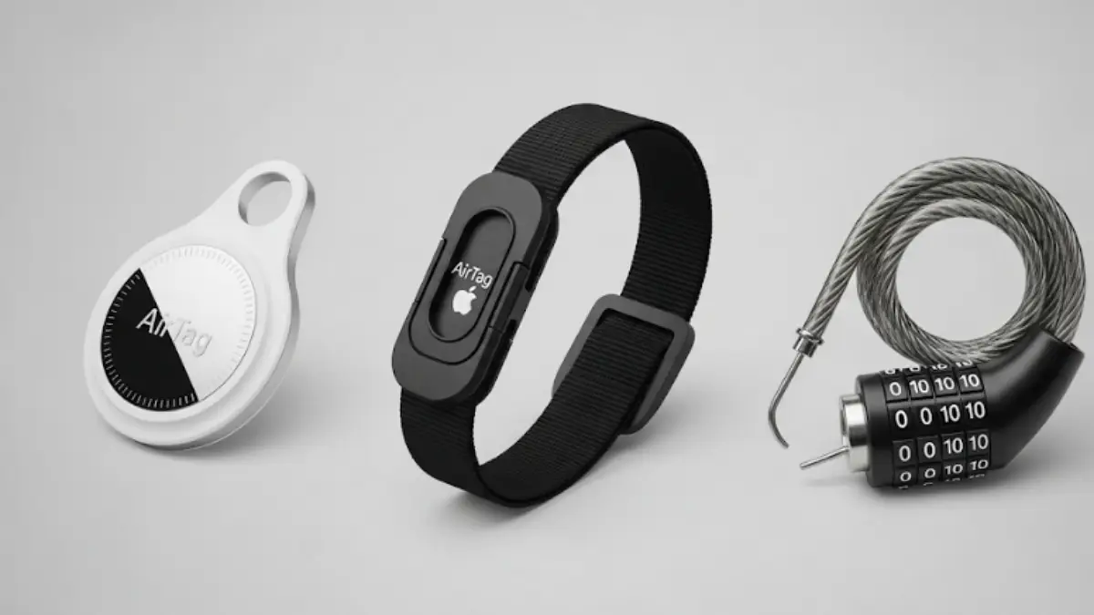 海外スマホ用盗難防止グッズ（AirTag、ワイヤーロック、ストラップなど）のラインアップ