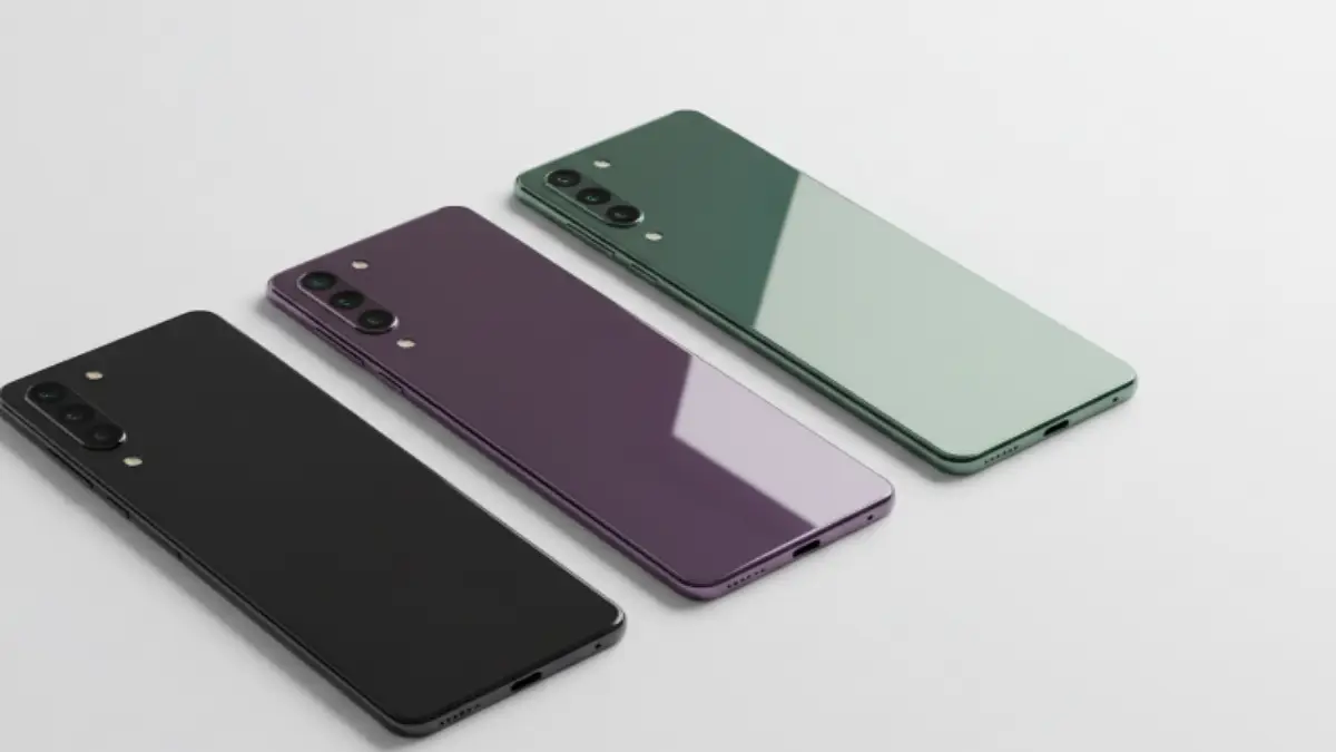 xperia 1 vii 中国の3色展開を並べた製品イメージ