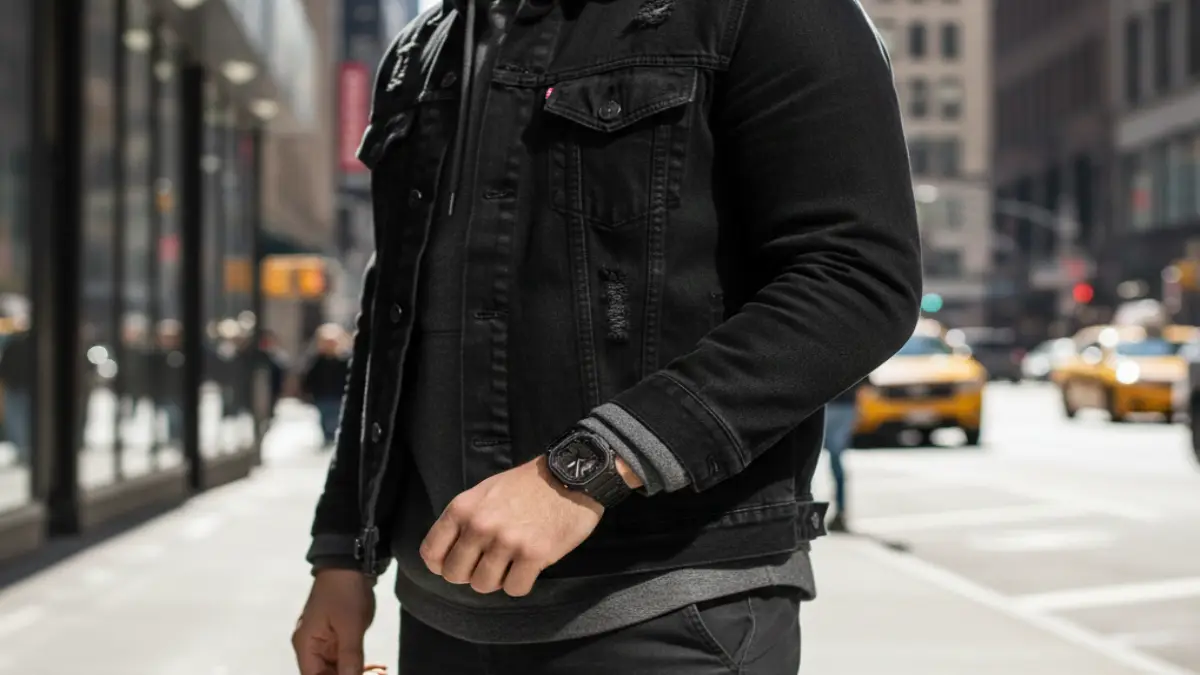 G-SHOCKフルメタルの傷が目立つポイントを確認できる商品イメージ