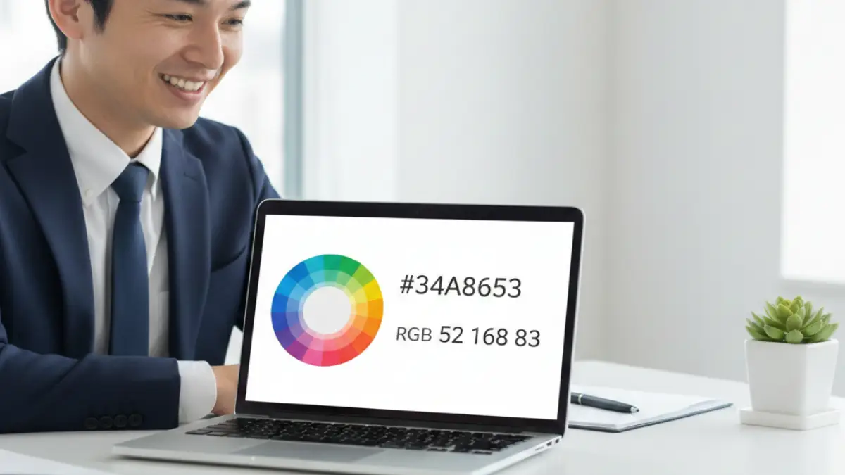 googleカラー選択ツールの使い方と色指定を初心者向けに解説