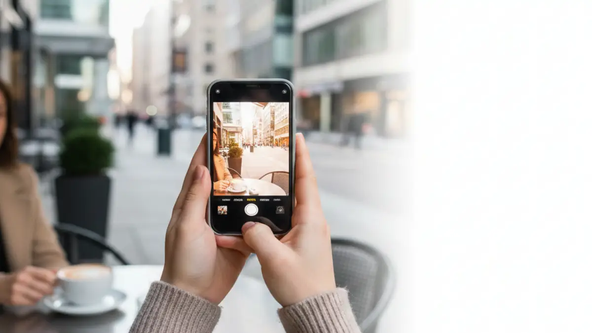 iPhoneのカメラで色がおかしいと感じる比較イメージ