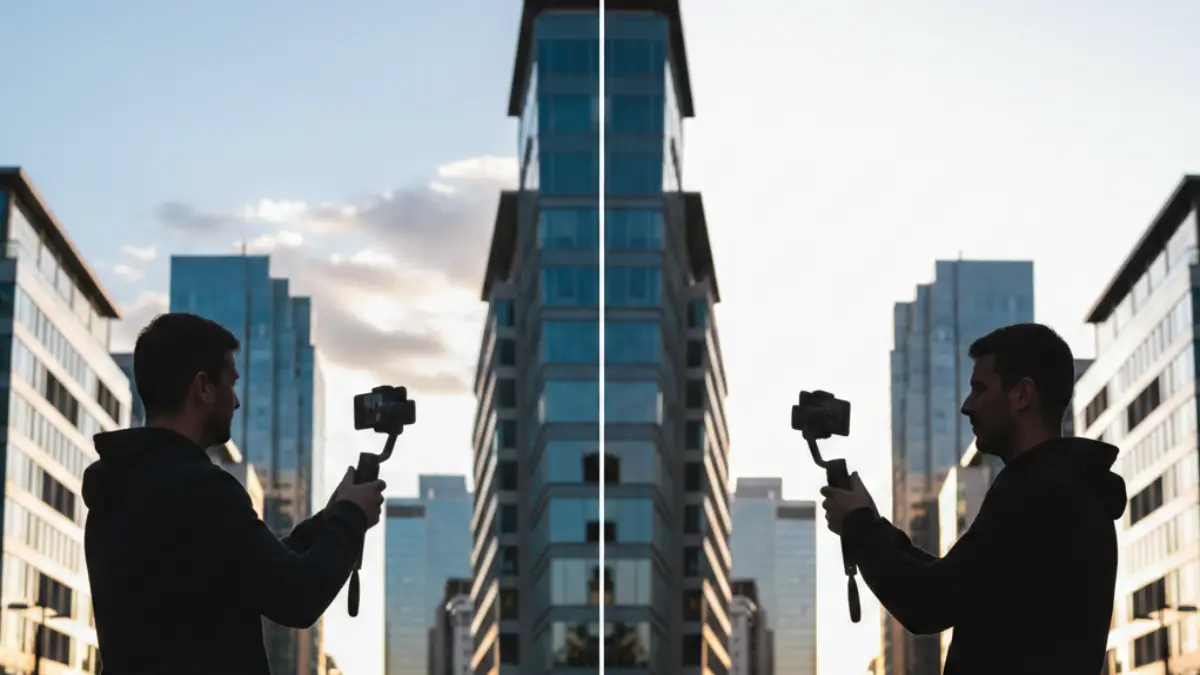 可変絞りと露出制御の進化 iPhone18の可変絞りと露出制御をイメージした屋外動画撮影