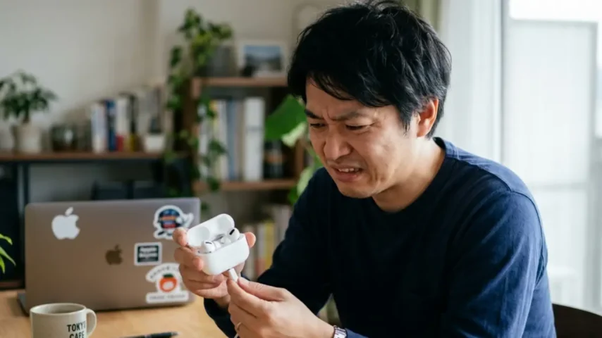 Airpods pro3充電トラブルと対処法 Airpods pro3充電できないトラブルのイメージ
