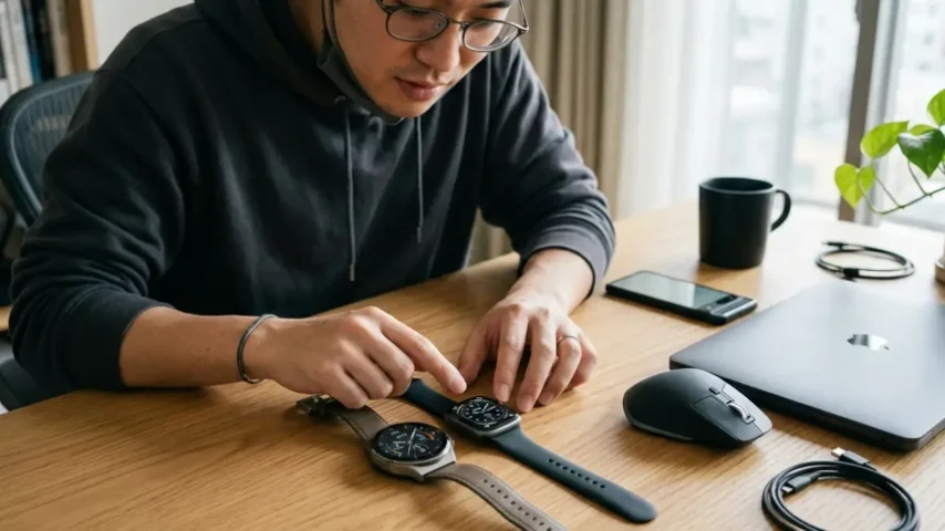 HUAWEIスマートウォッチとApple Watchの比較