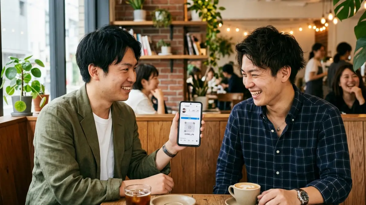 インスタ qrコード 出し方 プロフィール共有