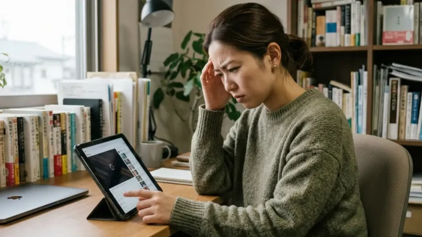 動作が遅くなったiPadに困るユーザー