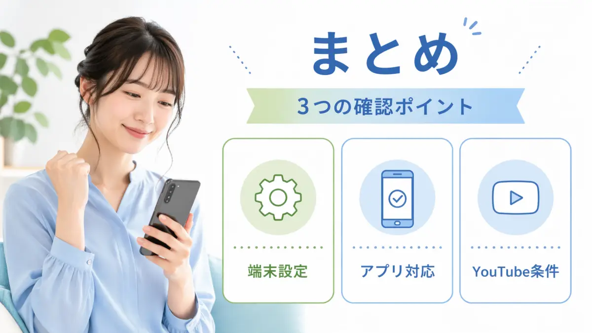 Androidピクチャー インピクチャーの確認ポイントを整理した20代日本人女性