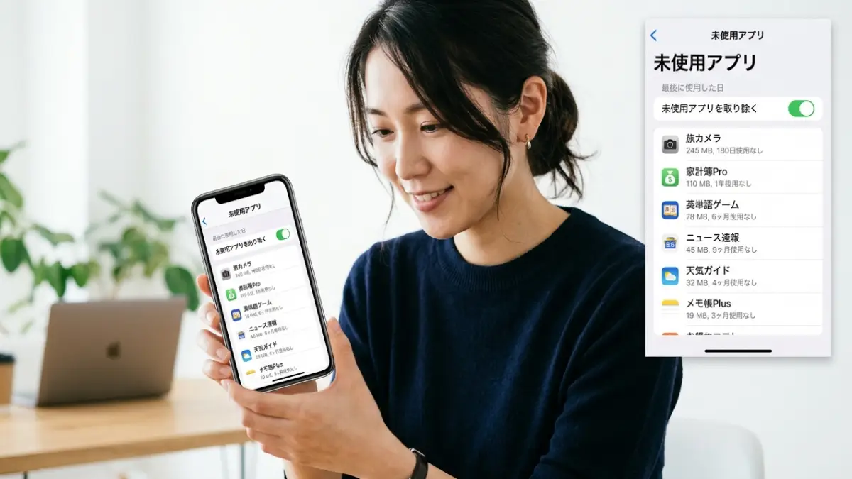 使ってないアプリ 勝手に消える Androidの自動最適化