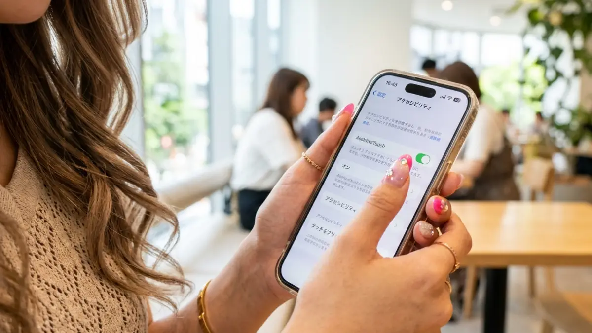 iPhoneの設定画面でアプリの自動削除をオフにしている様子