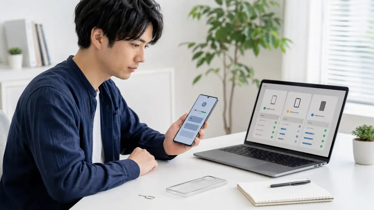 AndroidアップデートしてからおかしいAQUOS不具合の確認