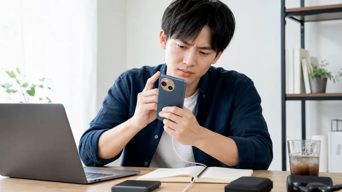 AquosR10ゲーム性能で発熱や不具合を気にする日本人男性
