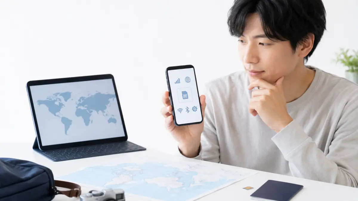 iPhone17 物理 SIMの国による違いを確認する日本人