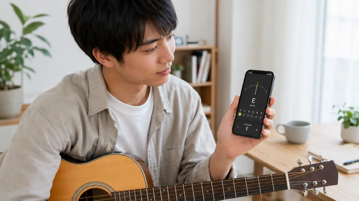 チューナーアプリ ヤマハ 無料を探す日本人初心者
