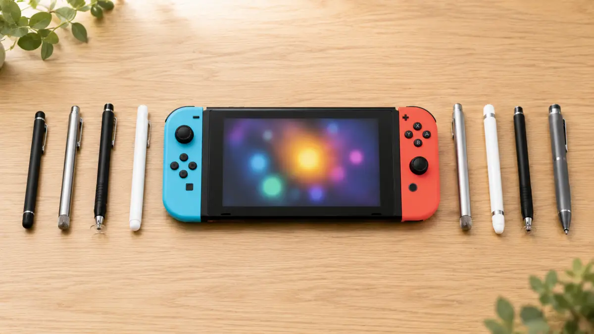 おすすめのSwitchタッチペン比較まとめ スイッチ タッチペンのおすすめを比較したまとめイメージ