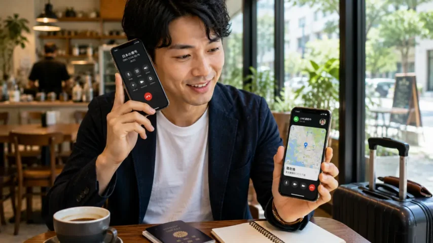 電話番号付きeSIMとデータ専用eSIMを比較 電話番号付きeSIM海外とデータ専用eSIMの違い