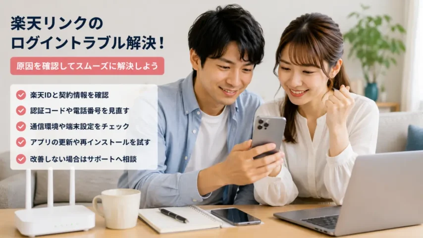 楽天 リンク ログインできない問題の解決まとめ 楽天 リンク ログインできない原因を確認して問題を解決した日本人男女