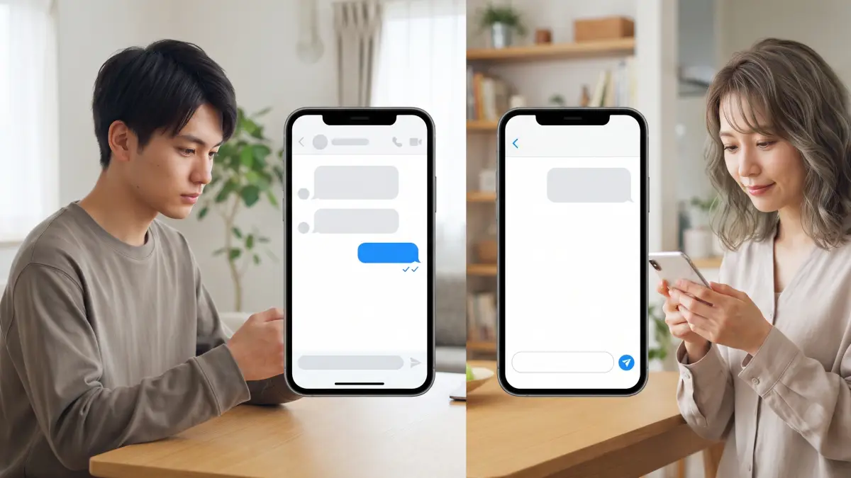 Rakuten Link同士と通常SMSの既読確認の違い 楽天 SNSリンク既読を確認できるLink同士のメッセージと通常SMSの違い