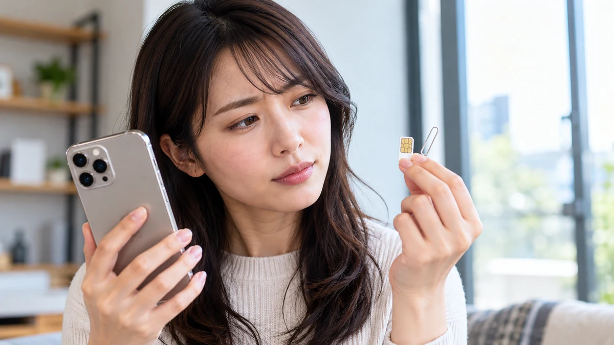 iPhone18の物理SIMは廃止？日本版・海外版の違いとeSIMへの変更方法